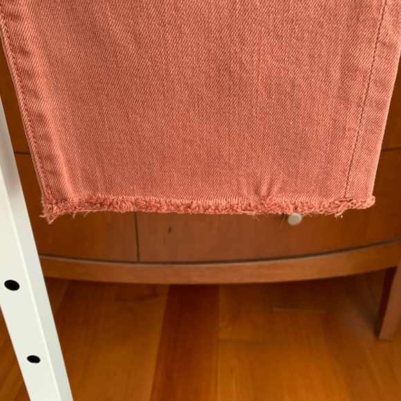 Women’s Warp + Weft Dusty Cedar CDG Paris High Rise Straight Jeans - Picture 5 of 9